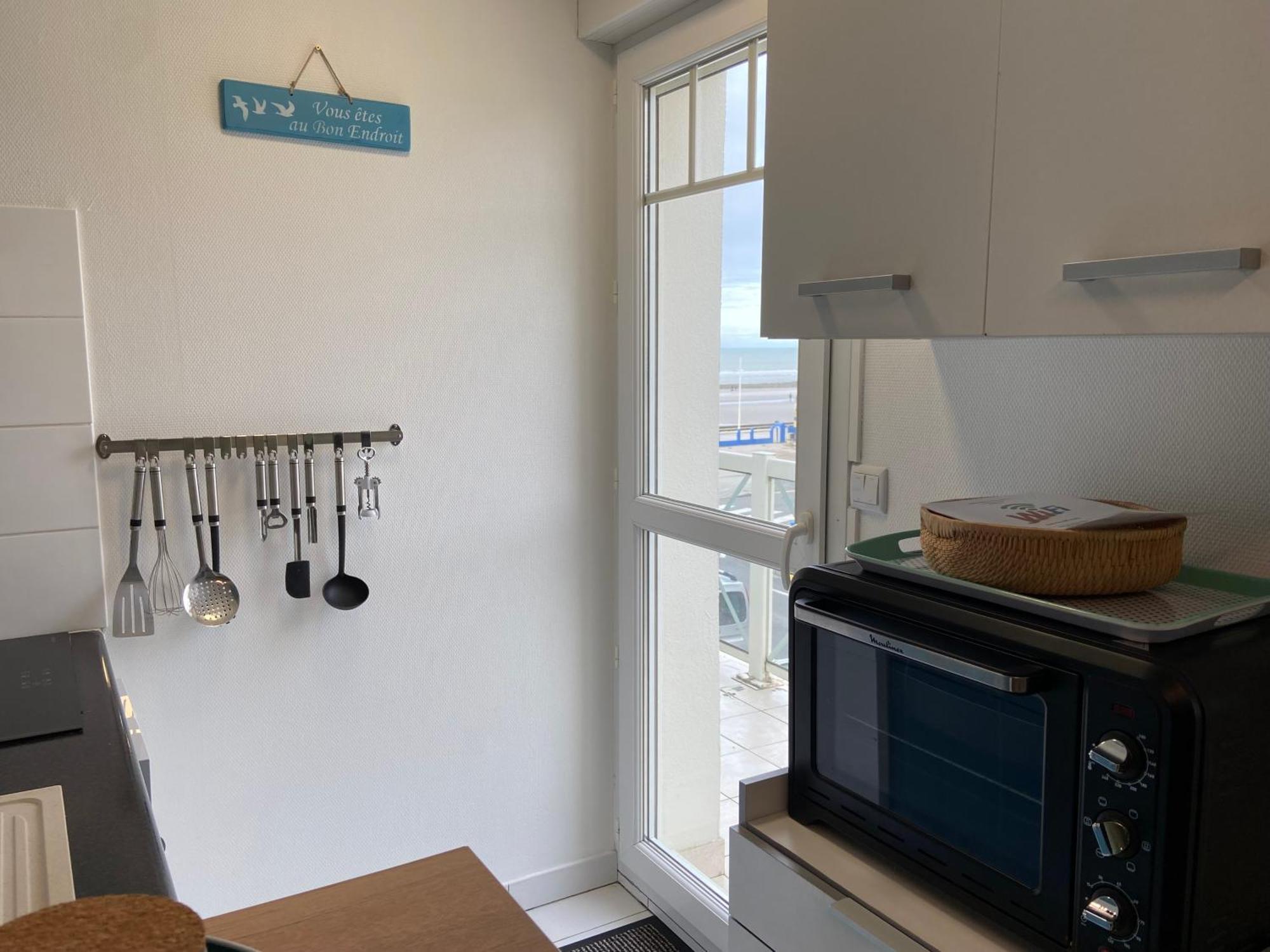 Le Bon Endroit En Bord De Mer, Vue Mer , Parking Et Wifi Wimereux Exterior photo