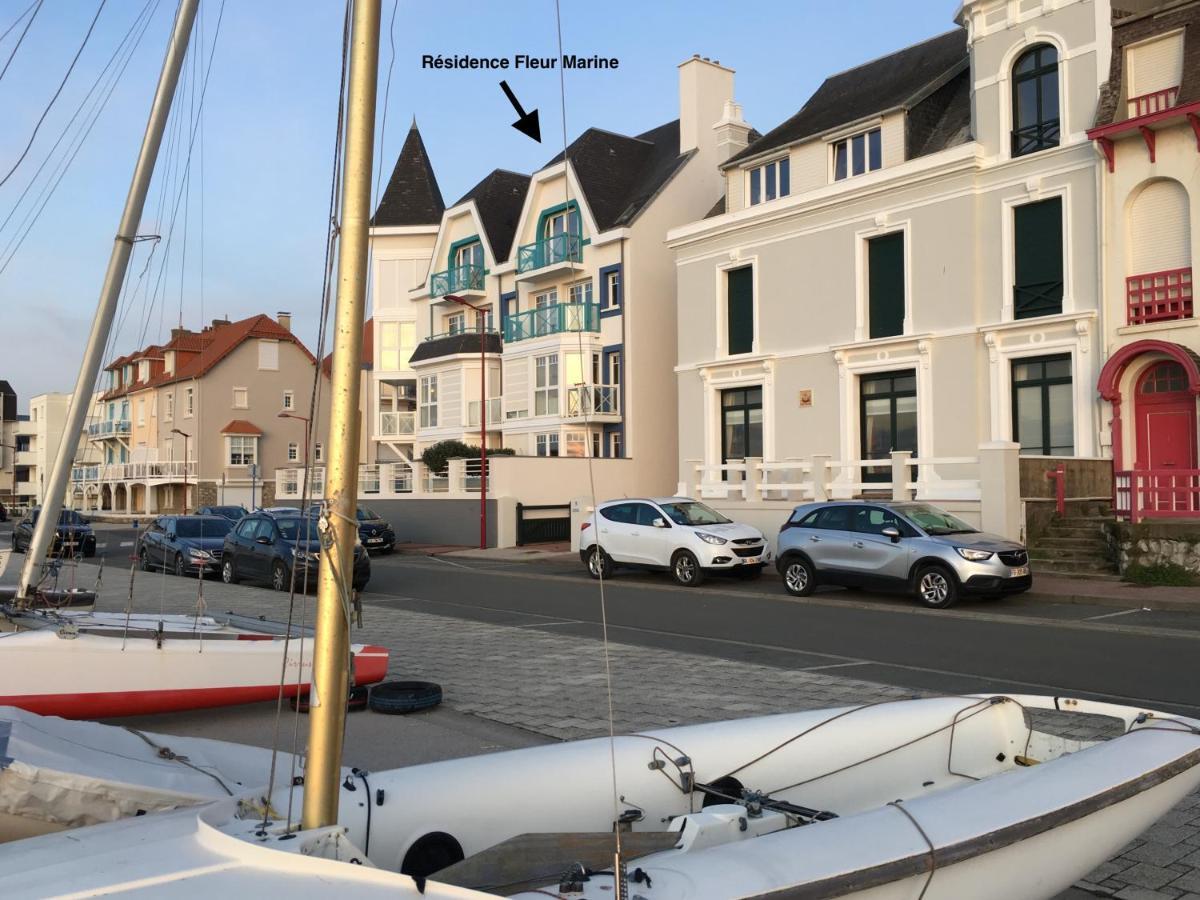 Le Bon Endroit En Bord De Mer, Vue Mer , Parking Et Wifi Wimereux Exterior photo
